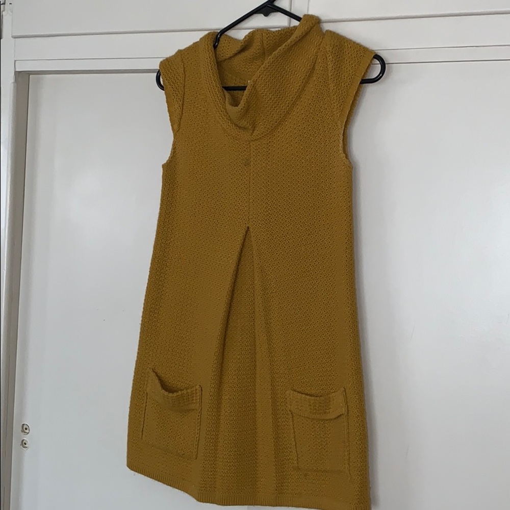 Forever 21 mustard dress